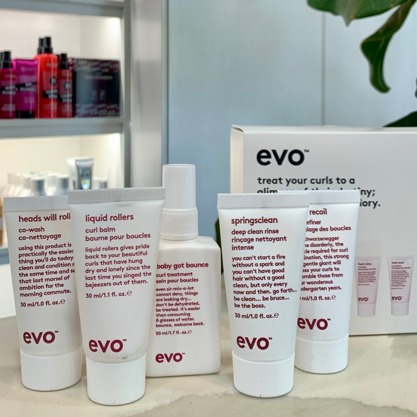 EVO Treat Your Curls travel Pack