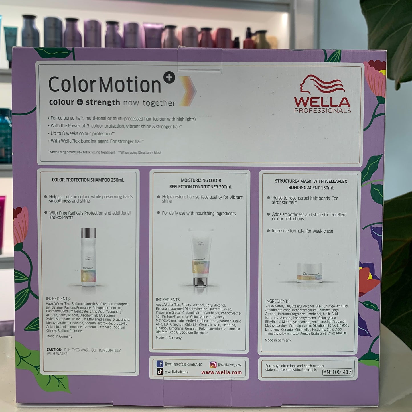 Wella Professionals ColorMotion+ Trio Pack